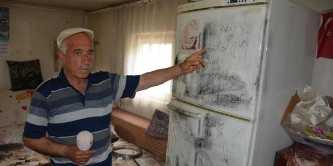 Evden kitap �alan h�rs�zlardan ilgin� not