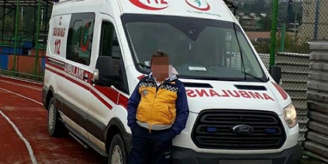 Ambulansta gizli ekim skandal