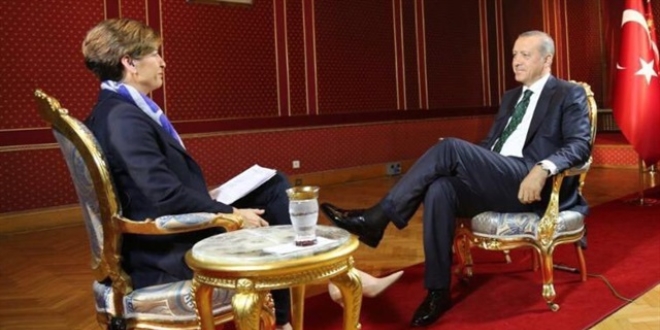 Cumhurbakan Erdoan CNN International'a konutu