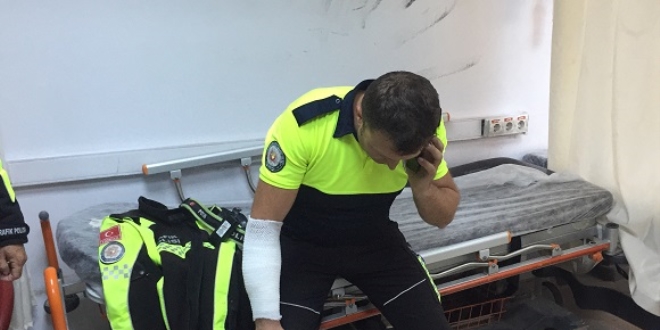 Samsun'da kavgaya müdahale eden polis bıçaklandı