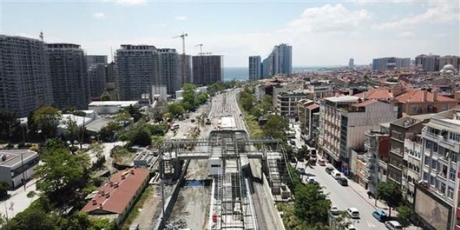Yüzde 80' tamamlandı... Test treni raylarda