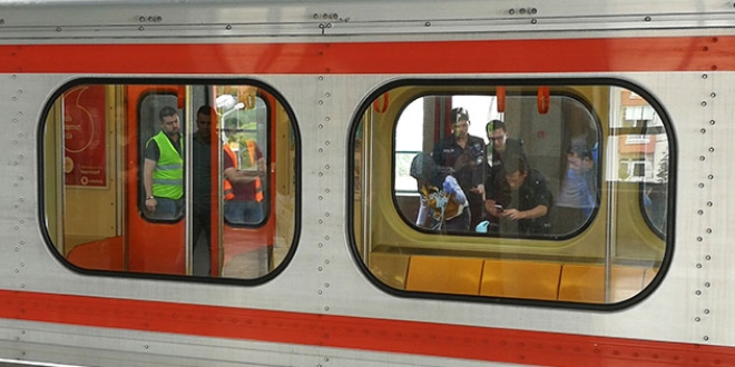 Ankara metrosu'nda acı olay!