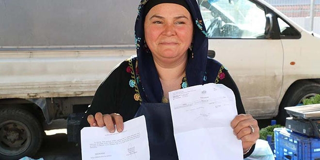 Kadın pazarcı, bağımsız milletvekili adayı oldu