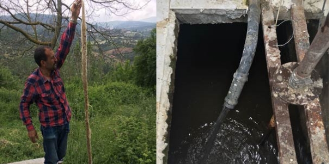 İçme suyu hattından çıktı, şaşkına çevirdi