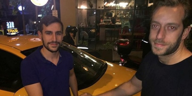 Taksiciden örnek davranış