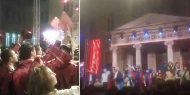 İzmir'in köklü okulunda 'marş' krizi