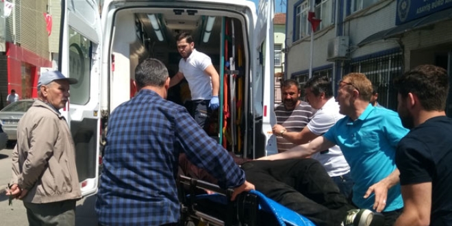 E�inden �ikayet�i olmaya geldi�i emniyette bay�ld�