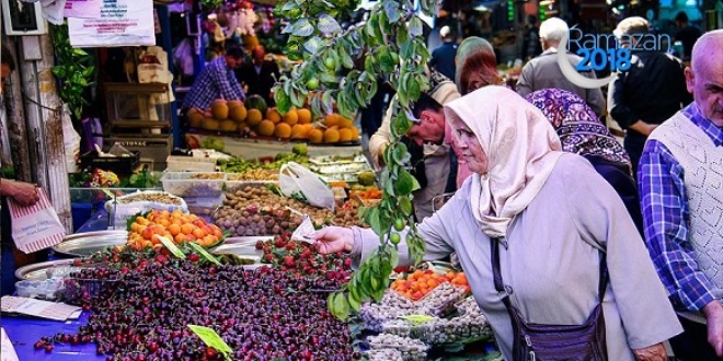 Çarşı pazarda ramazan bereketi