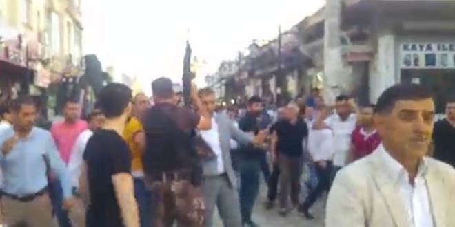 Yol verme tartışmasında polis müdahalesi
