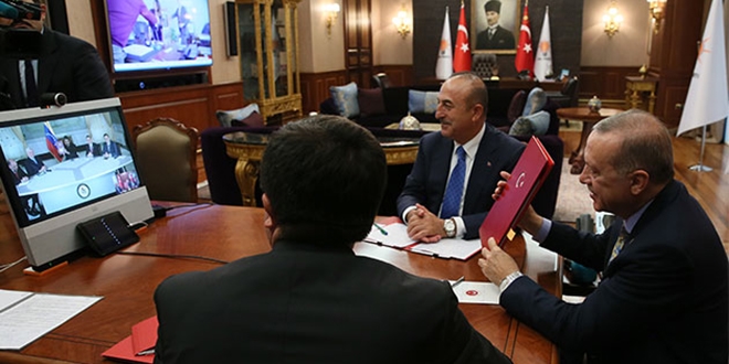 Erdoğan, Venezuela Devlet Başkanı ile görüştü