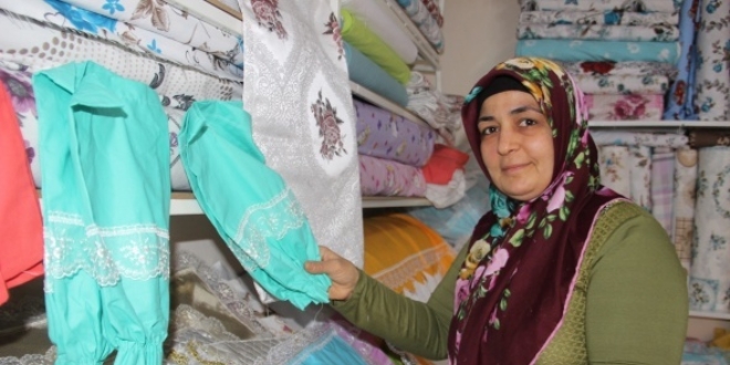 Ev hanımıyken iş yeri sahibi oldu
