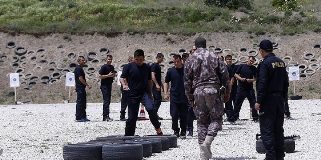 Bekçi adaylarına 'özel harekat' eğitimi