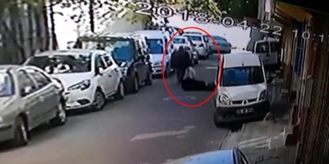 Taciz ettiği kadının kocasını sokak ortasında öldürdü