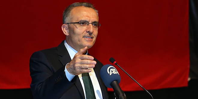 Maliye Bakanı Ağbal helallik istedi