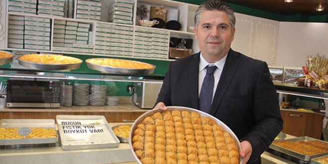 Fıstıklı baklava boykotu devam edecek