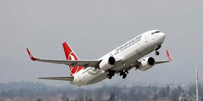 THY'nin Frankfurt u�u�lar�nda kapasite ve yolcu say�s�nda art��