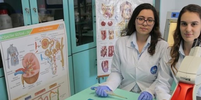 Liselilerin 'mikro akışkan çip'i ödüle doymuyor