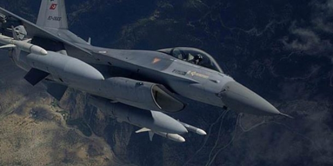 Irak'ın kuzeyinde teröristlere ait 6 hedef imha edildi