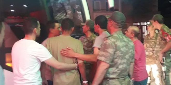Askerlerin tamamı taburcu edildi