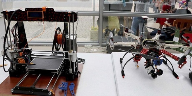 niversite rencilerinden 3D yazc ile 'yerli drone'