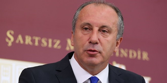 İnce: Vatandaş değil Devlet kemer sıkacak