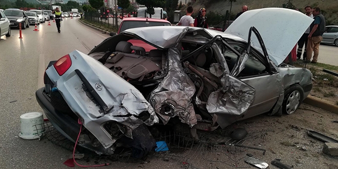 Karabük'te trafik kazası: 3'ü çocuk 7 kişi yaralandı
