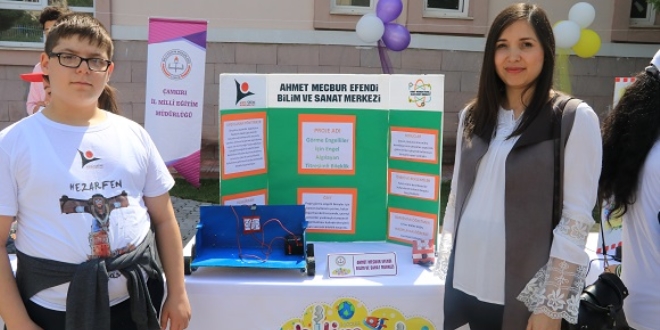 Ortaokul öğrencisinden görme engelilere baston kırdıracak proje