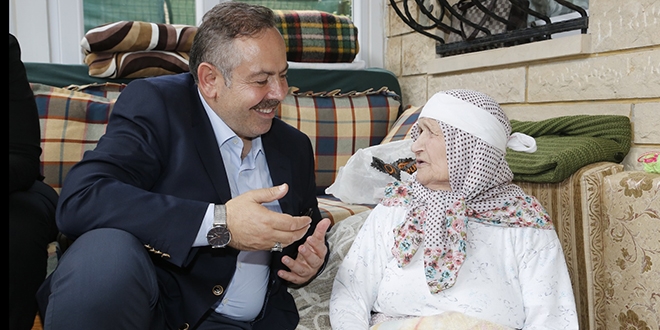 108 yaşındaki kadının son arzusu Erdoğan'ı görmek