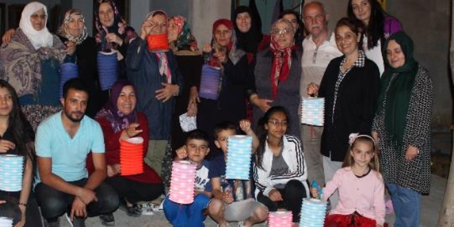 Bafra'da mahalle sakinleri 600 yıllık geleneği yaşatıyor