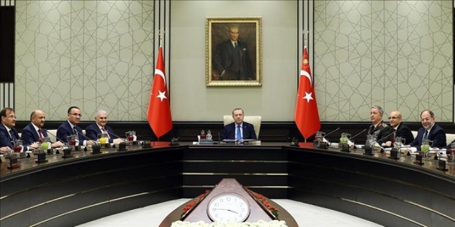 MGK, Cumhurbaşkanı Erdoğan başkanlığında toplandı