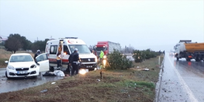 Kahramanmaraş'ta trafik kazası: 2 ölü, 2 yaralı