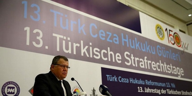 Ankara'da 13. Türk Ceza Hukuku Günleri Kongresi düzenlendi