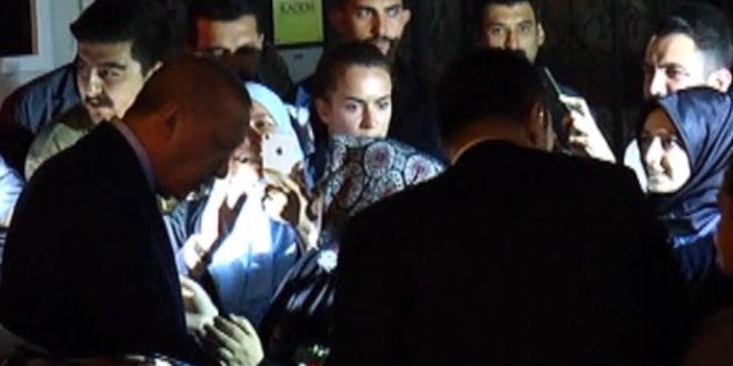 Taksicilerden Cumhurbakan Erdoan'a teekkr