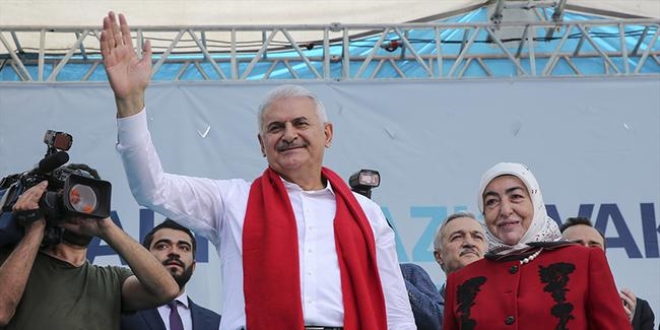 Başbakan: Tek dertleri, Tayyip Erdoğan kaybetsin