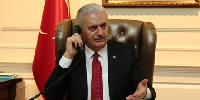 Başbakan Yıldırım'dan Ali Koç'a tebrik telefonu