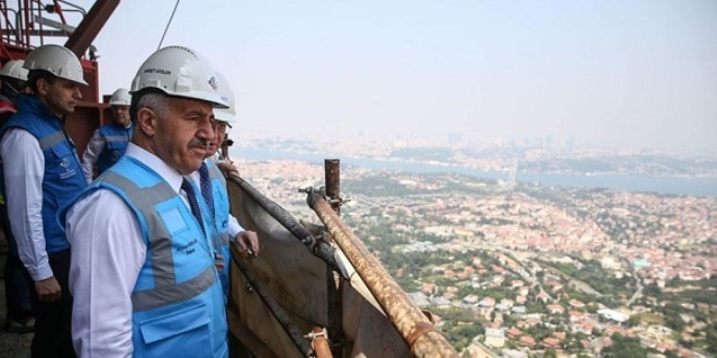 Çamlıca Kulesi'ne yılda 4,5 milyon turist bekleniyor