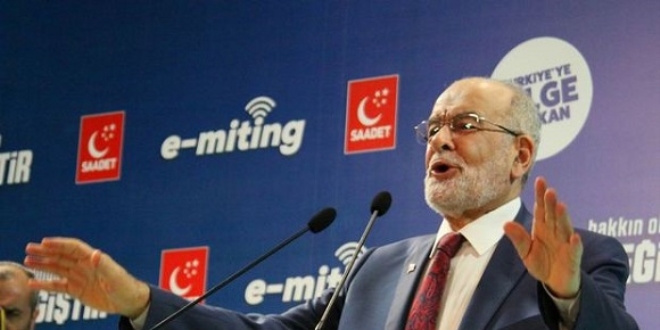 Karamollao�lu'ndan Erbakanl� 'S�zliyeah' payla��m�