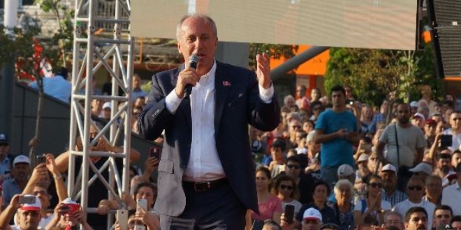 İnce, Erdoğan'ın seçim kampanyasına 500 TL yatırmış