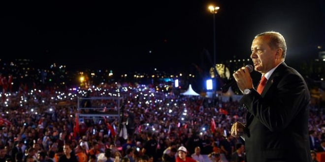 Erdoğan'dan 'idam' tezahüratlarına cevap