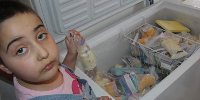 Minik Nehir'e T�rkiye'nin heryerinden anne s�t� ya�d�