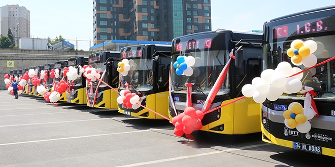 �ETT filosuna 375 yeni otob�s kat�ld�