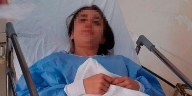15 ay kalçasında kurşun kalem ile yaşadı