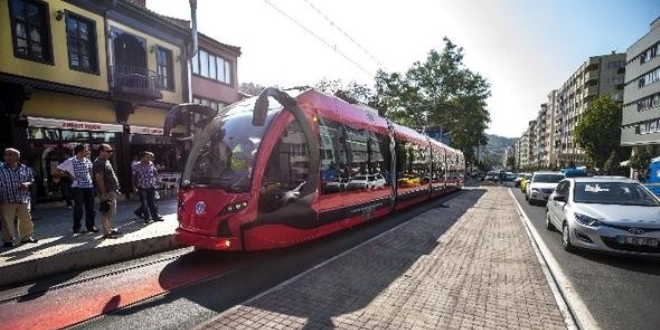 Bursa'da tramvay seferleri belli  bir sre durdurulacak