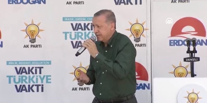 Erdoğan'dan İnce'ye: Hangi delilin var terbiyesiz