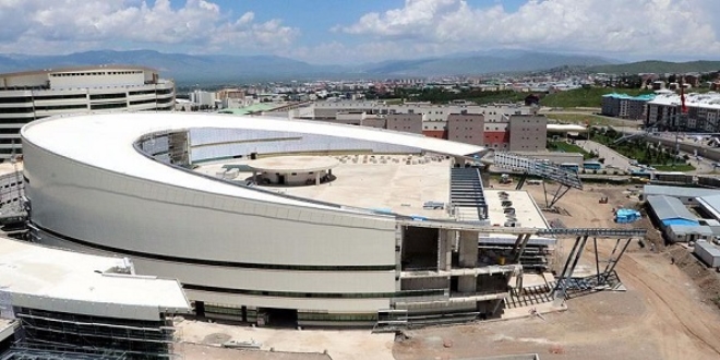 Erzurum Şehir Hastanesi yıl sonunda hizmete açılıyor