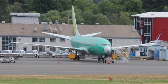 THY'nin Boeing 737 MAX 8'i ilk kez grntlendi