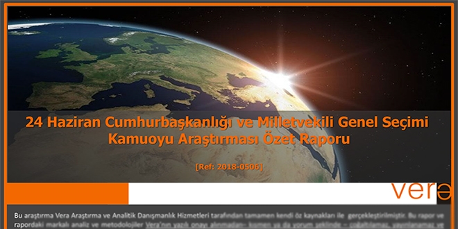 Vera Araştırma'nın anket sonuçları: Seçim 2. tura kalacak