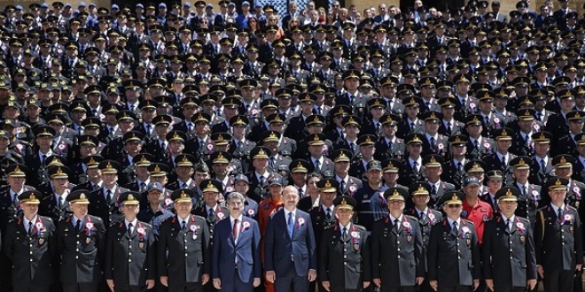 Jandarma teşkilatı Anıtkabir'de