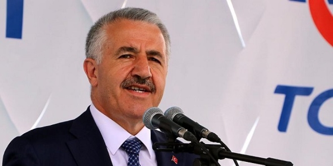 Bakan Arslan: Ovit T�neli fikri 150 y�ll�k bir r�ya