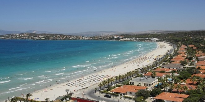 Ege sahilleri turizm sezonuna hızlı girdi